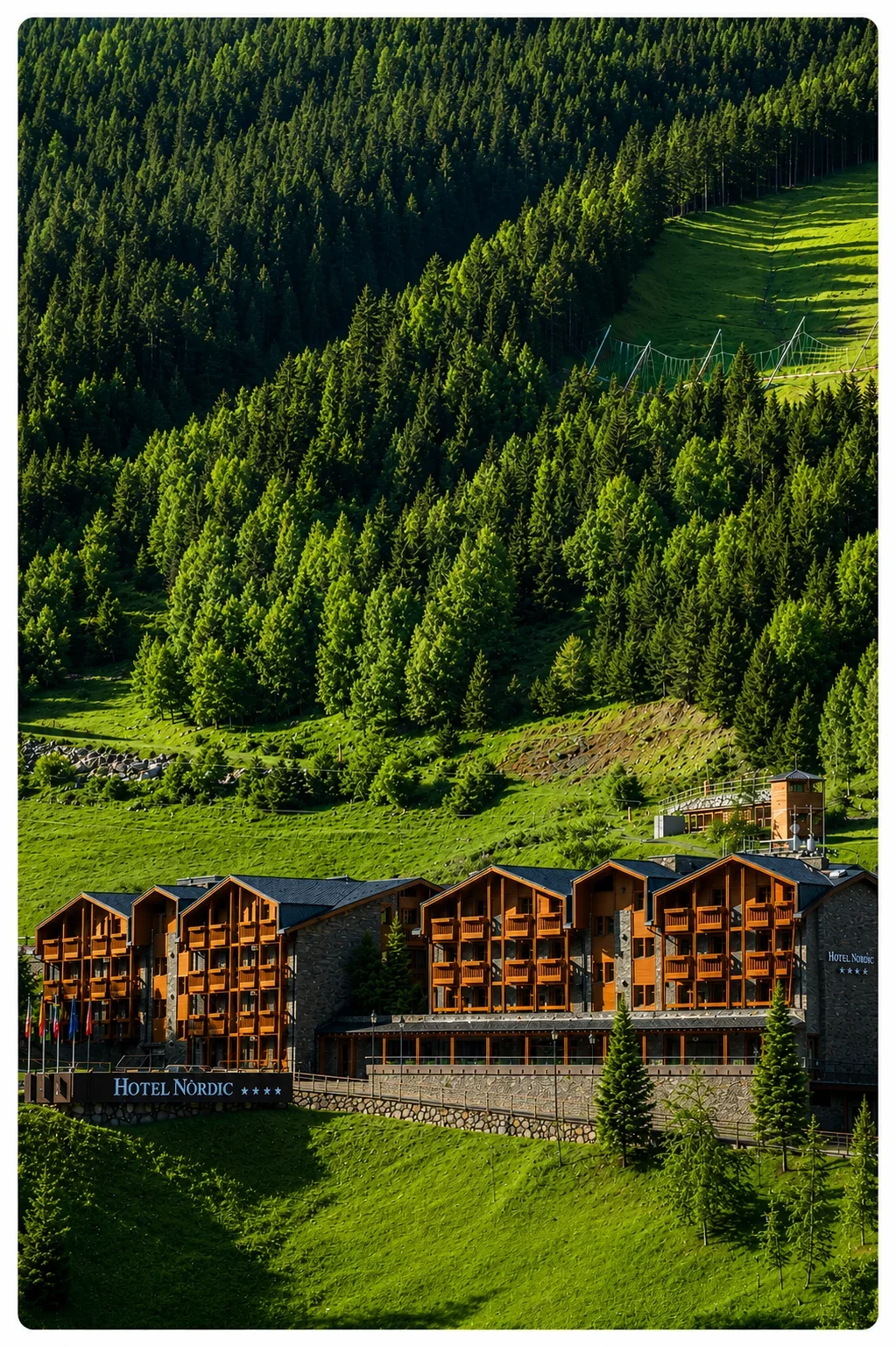 Hotel Nòrdic - Vista del hotel